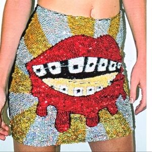 Discount Universe Metal Mouth Skirt!